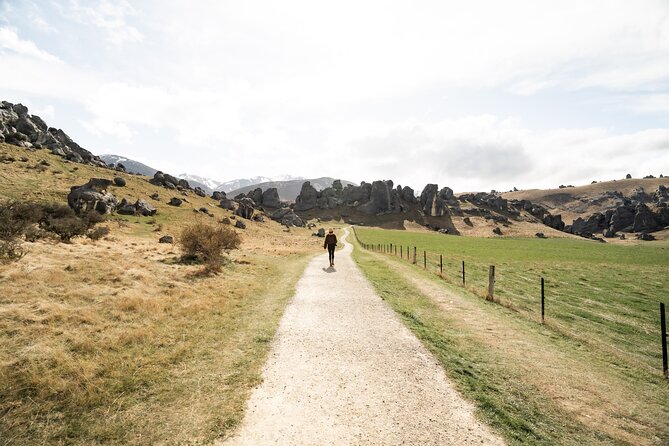 Christchurch to Franz Josef 1-Way Small Group Tour via Hokitika - Castle Hill’s limestone formations