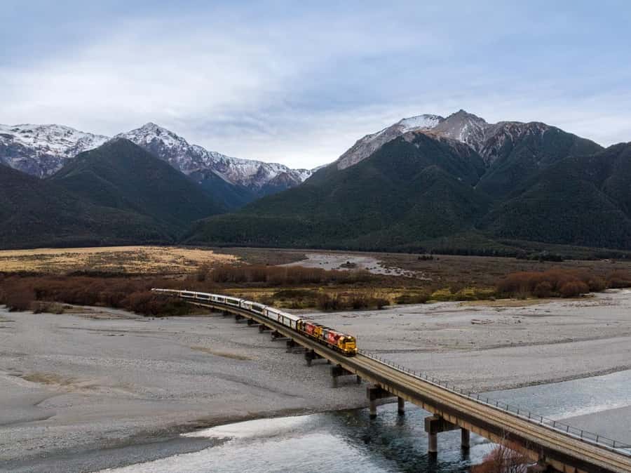 Christchurch to Franz Josef 1 Way Tour inc TranzAlpine Train - Christchurch pickup and the early start