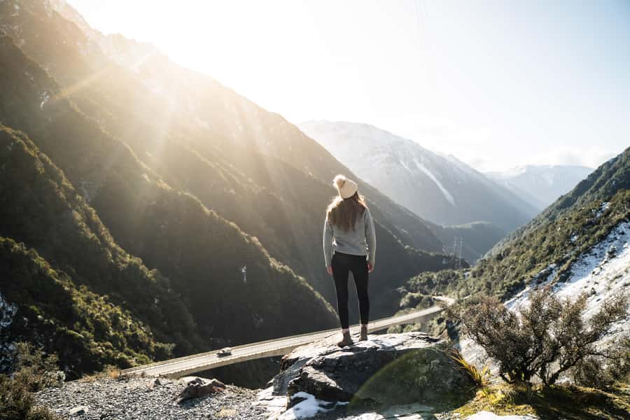 Christchurch to Queenstown via Franz Josef 2-Day Tour - Day 2: Lake Matheson and the Haast Pass