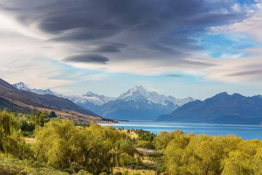 Christchurch: to Queenstown via Mt Cook 1 Way Tour - Lake Tekapo and the Church of the Good Shepherd