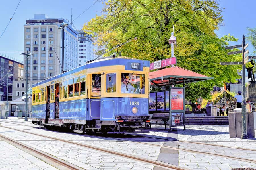Christchurch: Tram, Punt and Gondola Ride Combo Ticket - Start with the vintage tram in Cathedral Junction