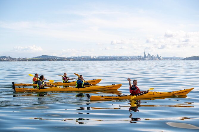 Day sea kayak tour Rangitoto Island - Fitness, gear, and island protection