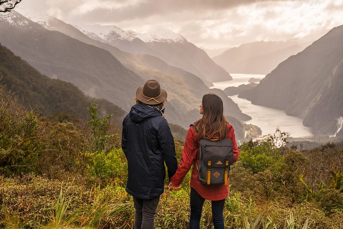 Doubtful Sound Wilderness Cruise from Te Anau - Crossing Lake Manapouri before the fjord