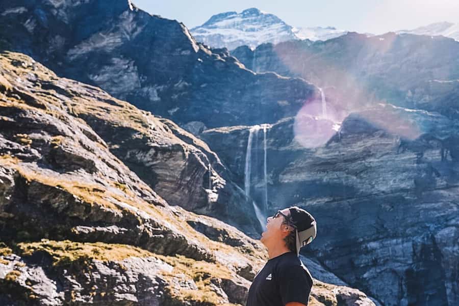 Earnslaw Burn Glacier & Waterfalls | 45 mins from Glenorchy - The 20-minute stop in Earnslaw Burn
