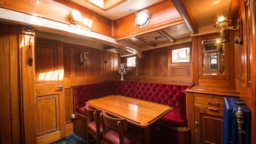Evening Champagne Cruise on Historic 1935 Motor Yacht. - My call: book it for the boat, not just the view