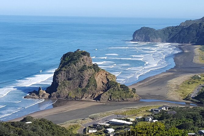 Explore BLACK SAND PIHA BEACH, and Water Falls in West Auckland - The walk to Kitekite Falls