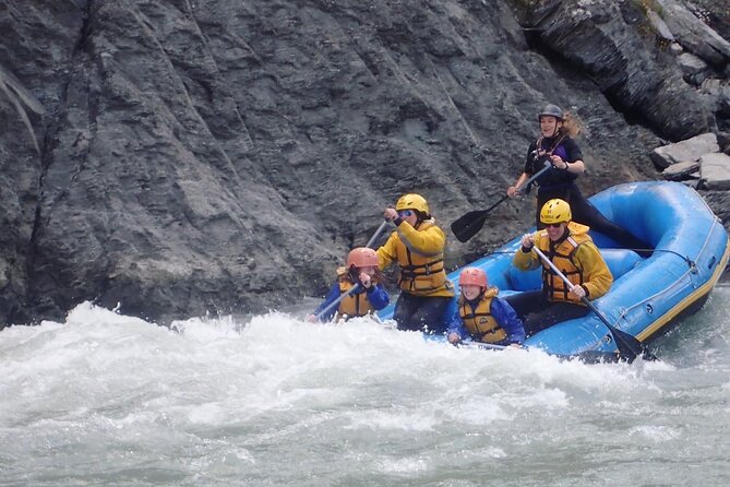 Family Adventures Rafting and Sightseeing Trip in Queenstown - Getting changed and prepared at the rafting base
