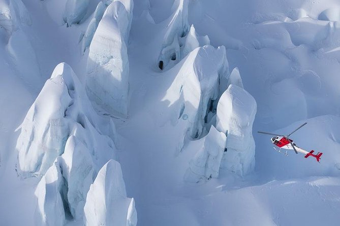 Fox Glacier: 25-Minute Helicopter Flight with Snow Landing - Flying over icefalls, peaks, and frozen rivers