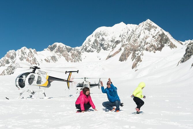 Fox Glacier and snow landing (allow 20 minutes - departs Fox Glacier) - What the 20-minute flight actually gives you