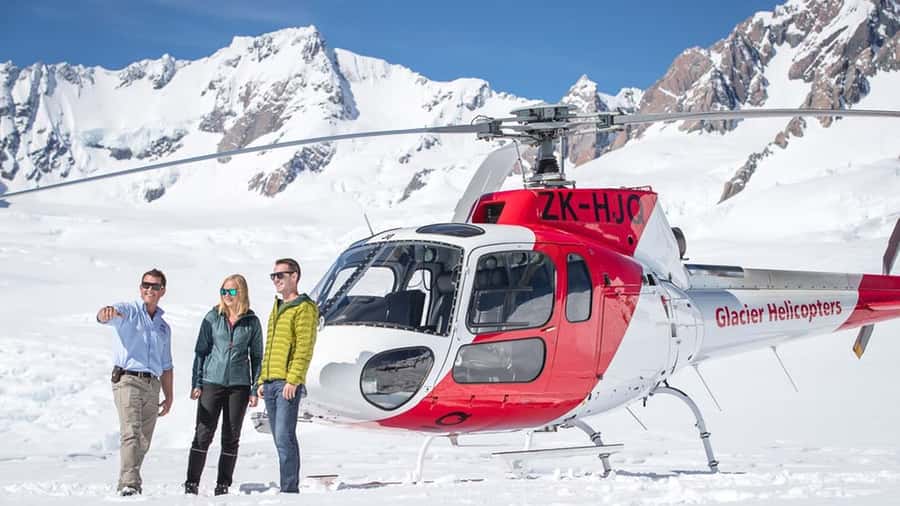 Fox Glacier: Scenic Helicopter Flight with Snow Landing - Flying over Fox Glacier’s ice falls