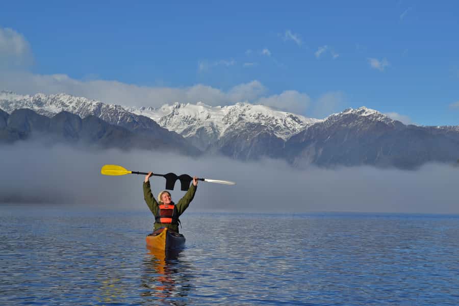 Franz Josef: 3-Hour Kayak Tour on Lake Mapourika - Getting comfortable before you paddle