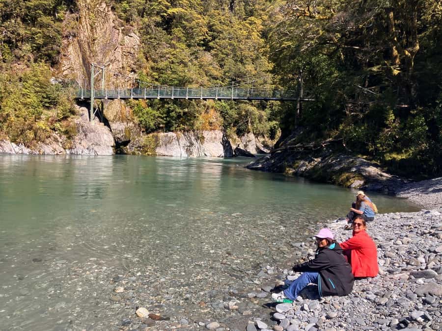 Franz Josef to Queenstown small group tour (One-Way) - Thunder Creek Falls and the Blue Pools