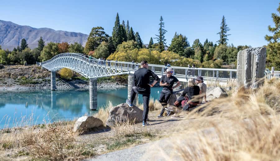 From Christchurch: Mount Cook & Lake Tekapo Day Tour & Lunch - Lake Tekapo, where the water gets the attention