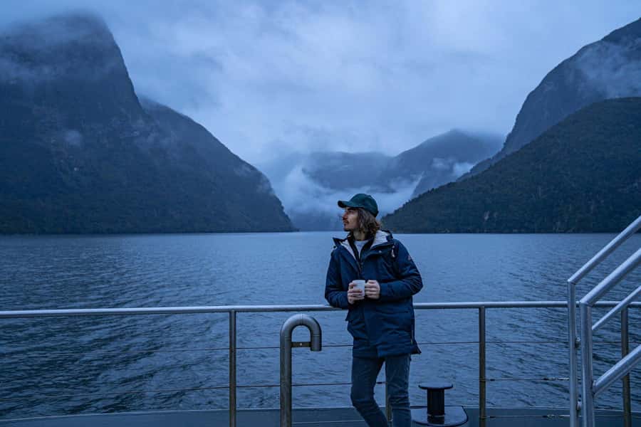 From Manapouri: Doubtful Sound Overnight Cruise - Kayaking, tender boats, and a cold swim