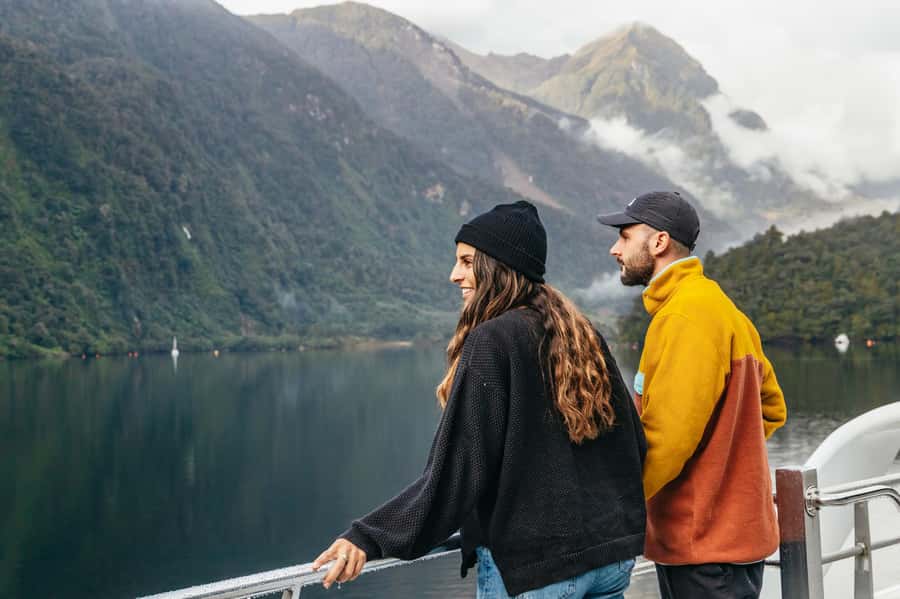 From Manapouri: Doubtful Sound Wilderness Day Trip - Waterfalls, mist, and the best kind of bad weather