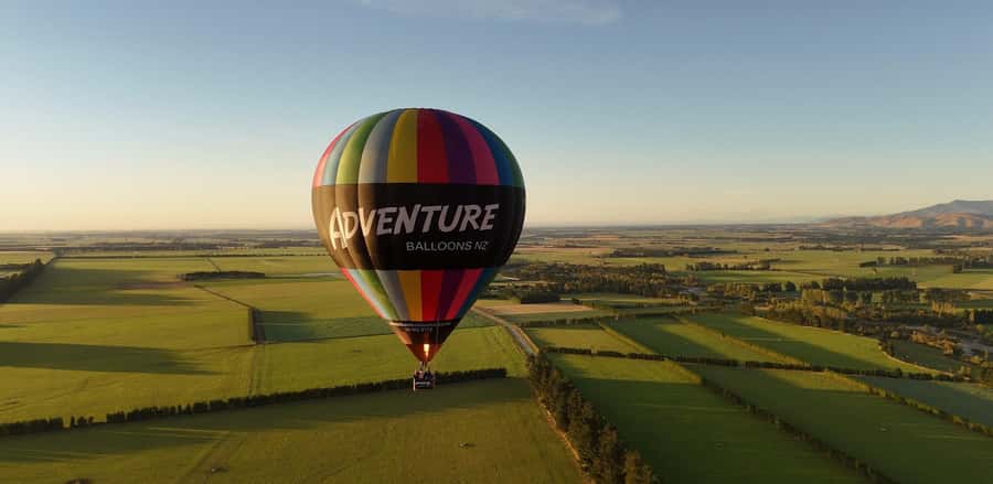 From Methven: Hot Air Balloon Flight in Canterbury with Wine - Watching the balloon come alive