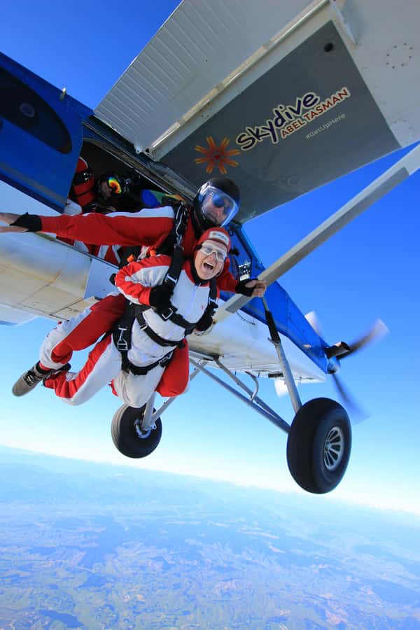 From Motueka: Abel Tasman Tandem Skydive Experience - What the free fall feels like
