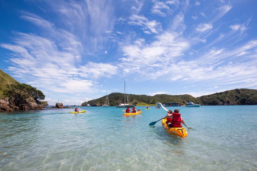 From Paihia: The Rock Adventure Overnight Cruise - Snorkeling and seafood straight from the water