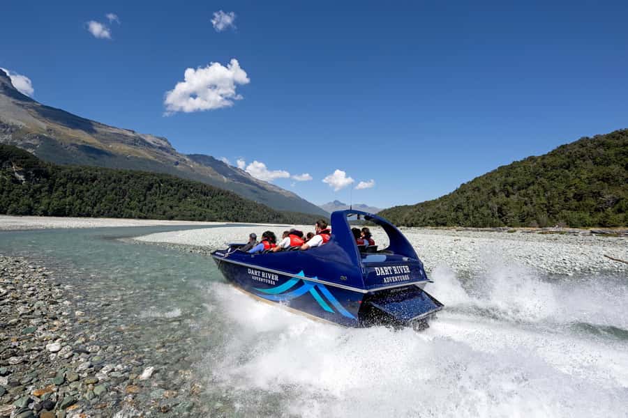 From Queenstown: Dart River Wilderness Jet Boat Experience - The Queenstown to Glenorchy drive adds real value