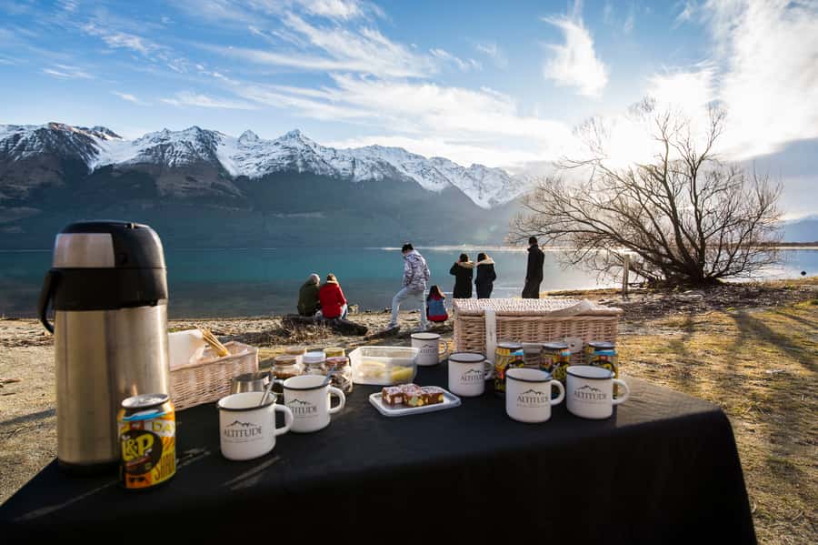From Queenstown: Glenorchy and Paradise Scenic Half-Day Tour - A picnic with a view