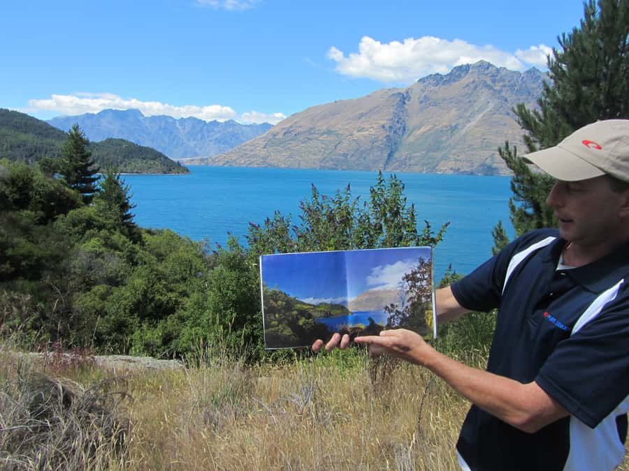 From Queenstown: Lord Of The Rings Tour to Glenorchy - Glenorchy’s wharf and red shed