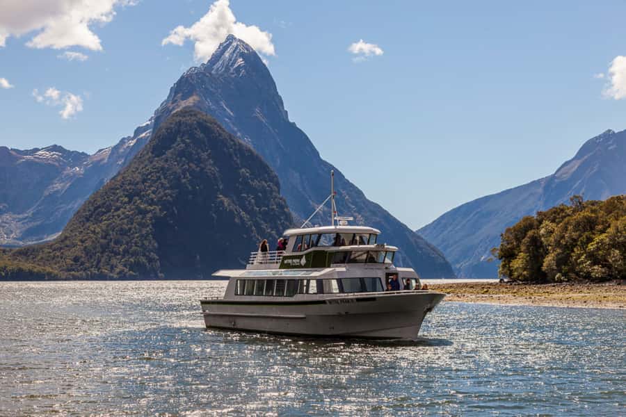 From Queenstown: Milford Sound Cruise and Scenic Drive - Reaching Milford Sound and boarding the boat