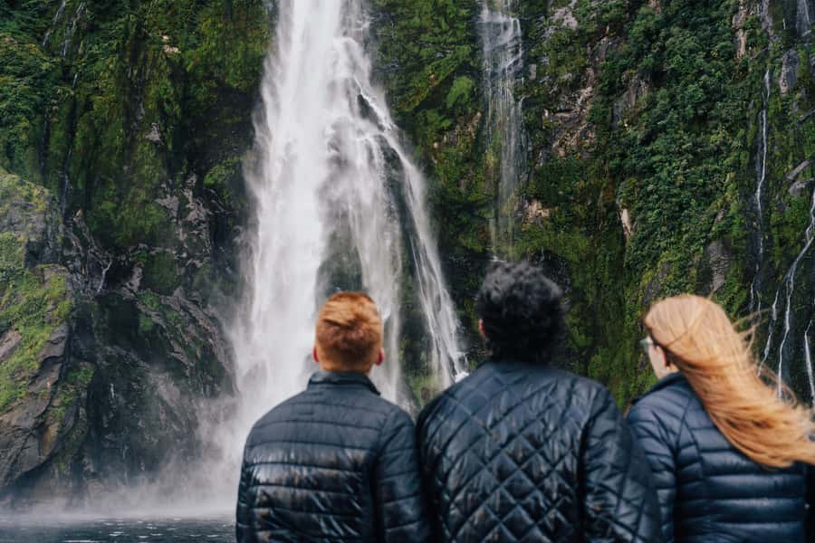 From Queenstown: Milford Sound Cruise and Scenic Drive - Mirror Lakes and the first roadside stops