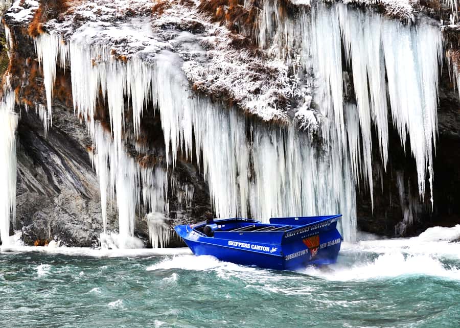 From Queenstown: Skippers Canyon Jet Boat Ride - The upper Shotover River by jet boat