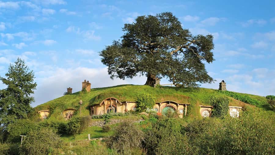 From Rotorua: Hobbiton Movie Set Tour with Festive Lunch - A drink at the Green Dragon Inn