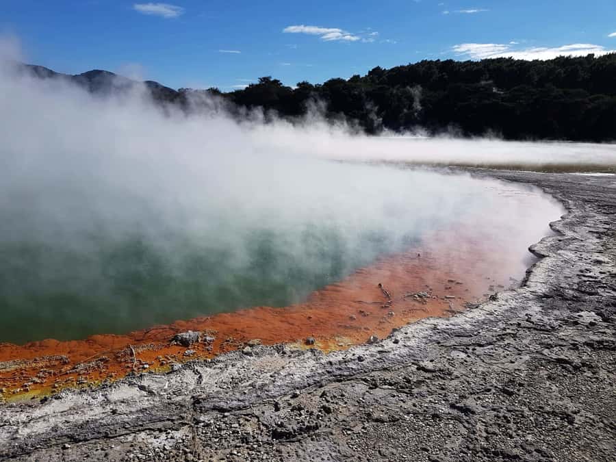 From Rotorua: Wai O Tapu & Waimangu Eco Thermal Morning Tour - Wai-O-Tapu brings the colour and drama