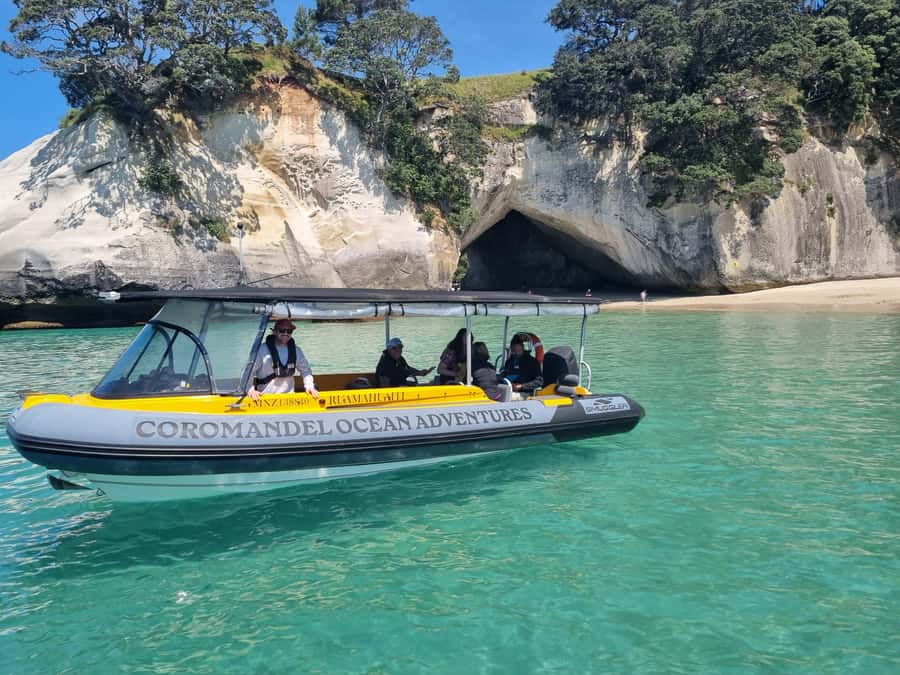 From Tairua: 2 Hour Cathedral Cove Tour with Local Guide - Boat Harbour and the changing shoreline