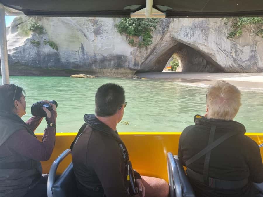 From Tairua: 2 Hour Cathedral Cove Tour with Local Guide - Orua Sea Cave and the drama of the cliffs