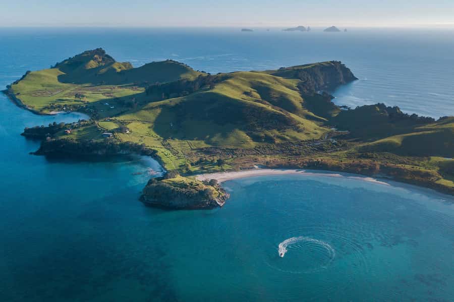 From Tairua: 2 Hour Cathedral Cove Tour with Local Guide - Passing Hot Water Beach by boat