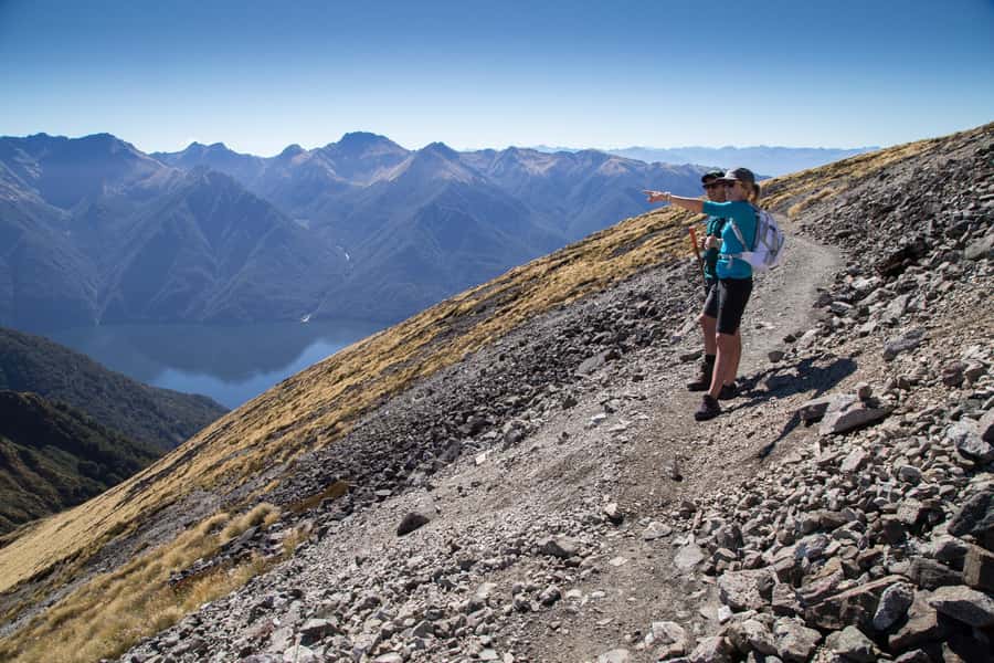 From Te Anau: Full Day Kepler Track Guided Heli-Hike - Brod Bay and the water taxi home