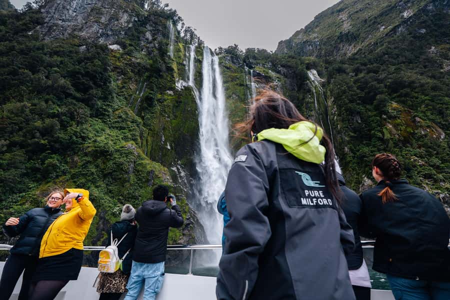 From Te Anau: Milford Sound Coach Tour and Cruise - Lunch, hot drinks, and the $110 price