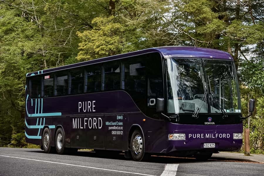 From Te Anau: Milford Sound Coach Tour and Cruise - The Fiordland road is more than a transfer
