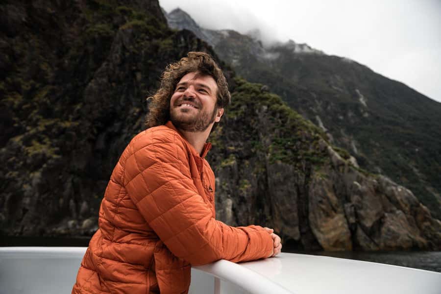 From Te Anau: Milford Sound Cruise and Coach Day Trip - Monkey Creek and the final approach