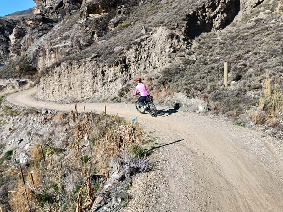 From Wanaka - Bike the Dunstan Trail with shuttle return - The first miles from Cromwell