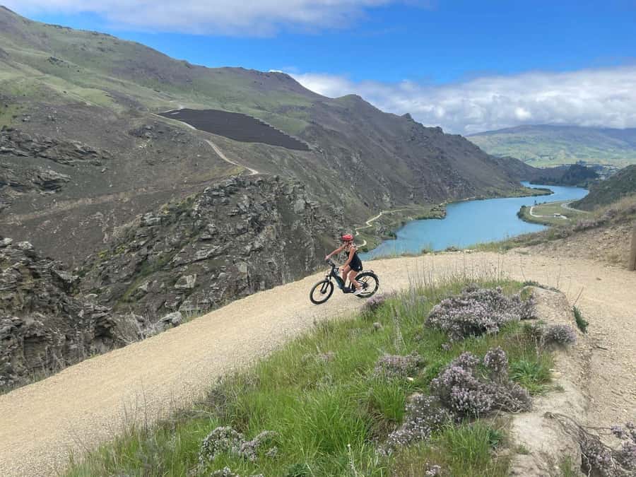 From Wanaka - Bike the Dunstan Trail with shuttle return - The clip-ons and Hugo Bridge
