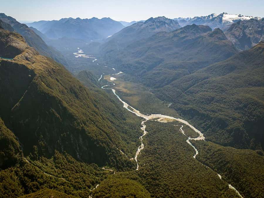 From Wanaka: Milford Sound Flight with Landing & Glaciers - Rainforest, waterfalls, and Fiordland’s wild character