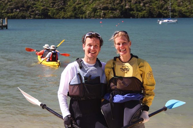 Full day Guided Sea Kayak Tour from Picton - A beach lunch worth allowing time for