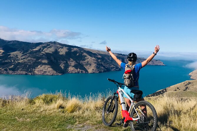 Guided Electric Mountain Bike Tour- Akaroa Explorer - Why an e-bike makes sense in hilly Akaroa