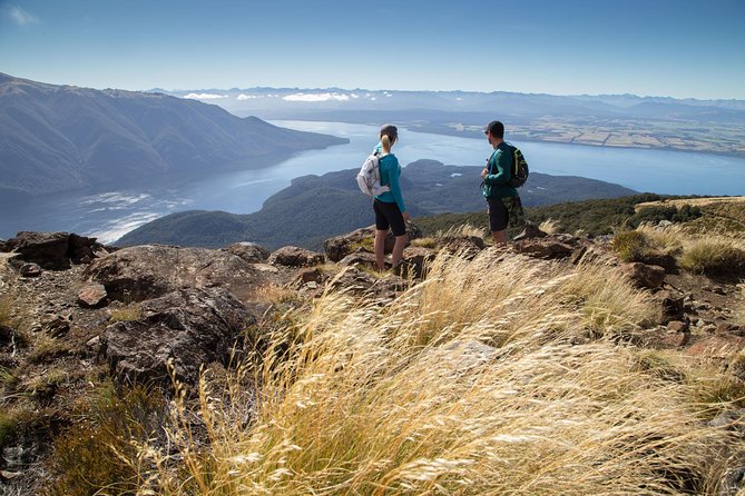 Guided Kepler Track Heli Hike - Luxmore Hut and the alpine tussock