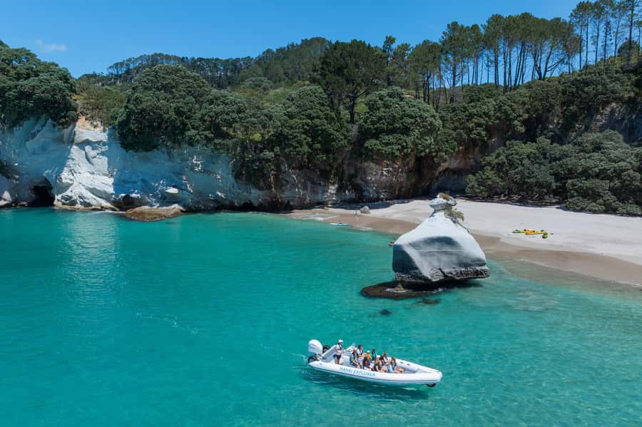 Hahei Explorer Cathedral Cove Boat Tour - Seeing Cathedral Cove from the water