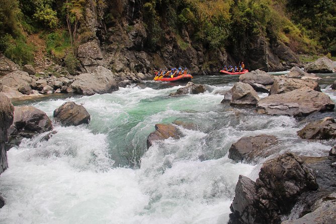 Half Day, Grade 5, White Water Rafting on the Rangitikei River - Hot showers and a simple finish