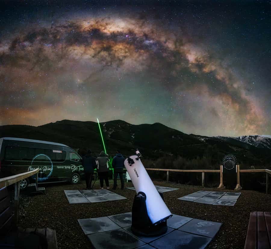 Hanmer Springs: Guided Stargazing Tour - First learn the sky without a telescope