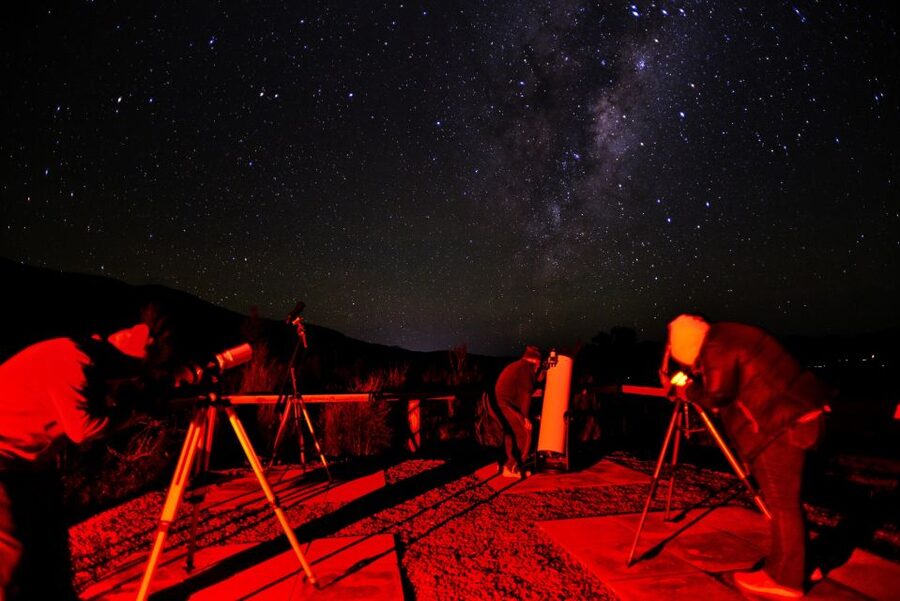 Hanmer Springs: Guided Stargazing Tour - The electronic telescope and distant targets
