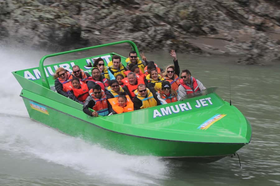Hanmer Springs: River Jet Boat Ride - Racing through the Waiau Gorge