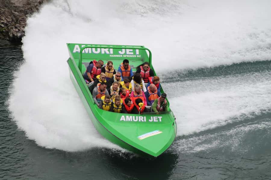 Hanmer Springs: River Jet Boat Ride - My call: book it for action, not calm