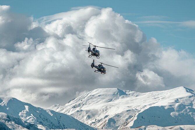 Helicopter Tour with Alpine Snow Landing from Queenstown - From Queenstown Airport to the Southern Lakes